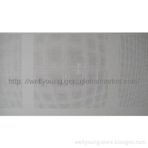 perforated decorative plasterboard